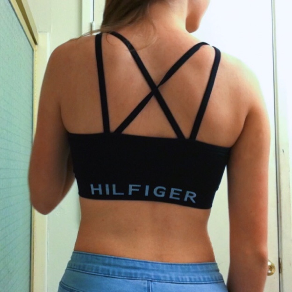 Tommy Hilfiger Black Sports Bra